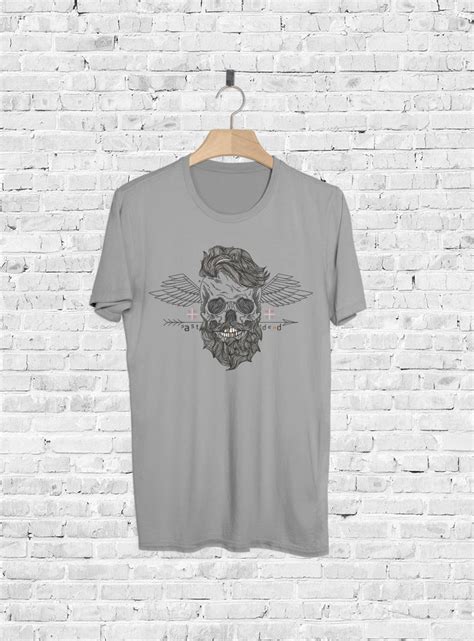 Angel Skull Head - Illustrated Narrative Tattoo Shop