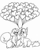 Disney Happy Valentines Day Coloring Page sketch template
