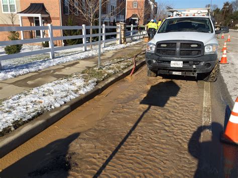 Hundreds Of People Affected By Water Main Break In Howard County | WBAL ...