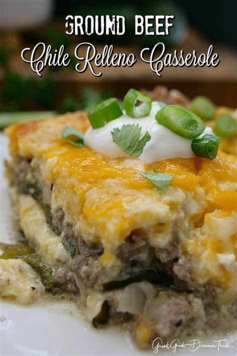 Chile Relleno Casserole - Great Grub, Delicious Treats