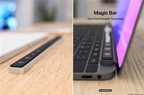 The MacBook Pro Touch Bar gets a second life as this portable, Apple-inspired accessory - Yanko ...