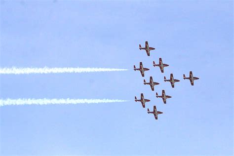 PHOTOS: Snowbirds flyover - Ponoka News