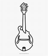 Mandolin Coloring Pages Adult sketch template