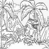 Coloriage T Rex à Imprimer Sur ColoriageEnfantCom sketch template