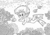 Sea Creatures Coloring Pages Fish Dolphins Sharks & Other Marine  sketch template