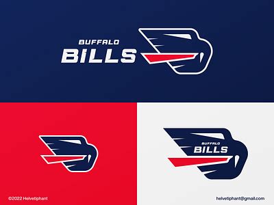 Buffalo Bills - logo redesign proposal by Helvetiphant™ on Dribbble