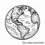Globe Coloring Pages  Free & Printable sketch template