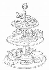 Pin On Dessert & Food Coloring Pages sketch template
