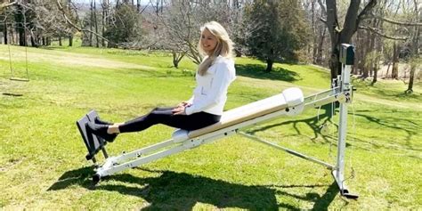 Christie Brinkley, 66, Nails At-Home Workout With Total Gym Outside