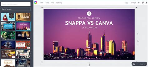 Comparison Between Canva & Snappa, Best Online Graphic Design Tools