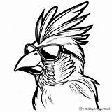 Arizona Cardinals Coloring Pages  Free & Printable sketch template