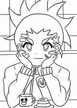 Beyblade Burst Coloring Pages sketch template