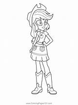 Human My Little Pony Body Base Sketch Coloring Page sketch template