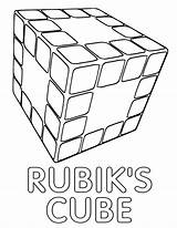 Rubiks Cube Coloring Pages Printable For Free Download sketch template