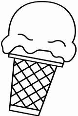 Ice Cream Cone Coloring Pages  Home sketch template
