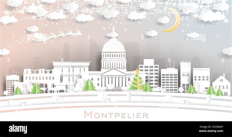 Montpelier vermont winter Stock Vector Images - Alamy