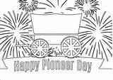 Pioneer Day coloring Pages  ColoringLib sketch template