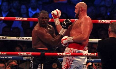 Photos of Tyson Fury's incredible Dillian Whyte knockout with uppercut ...