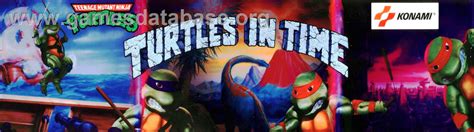 Teenage Mutant Ninja Turtles - Turtles in Time - Arcade - Artwork - Marquee