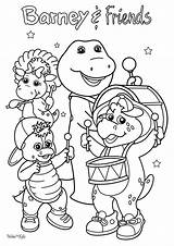 Barney And Friends Coloring Pages Free Printable PDFs  WakeTheKids sketch template