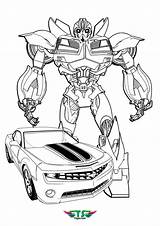 Bumble Bee Transformer Coloring Page For Kids  TSgoscom sketch template