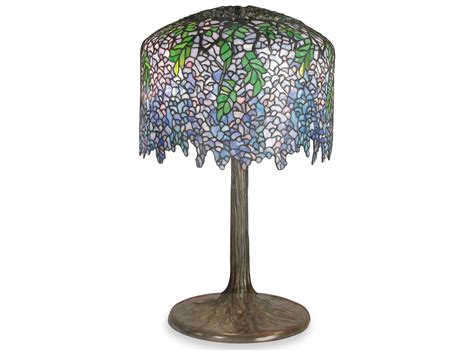 Dale Tiffany Wisteria Tree Four-Light Table Lamp | DT1037184