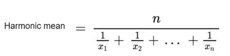 Harmonic Mean Calculator