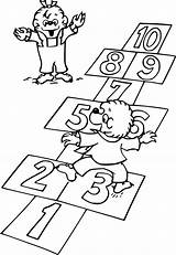 Hopscotch Coloring Pages Printable For Free Download sketch template
