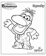 Pbs Kids Sprout Coloring Pages sketch template