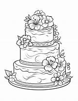 14 Free Printable Cake Coloring Pages For Kids And Adults  Skip To My Lou sketch template