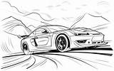 Cool Race Cars Coloring Pages sketch template