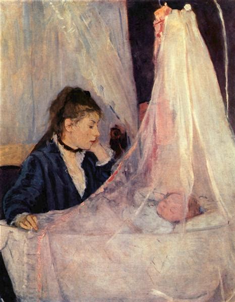 The Cradle, 1872 - Berthe Morisot - WikiArt.org