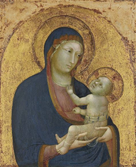 Sienese School, mid-14th Century , The Madonna and Child | Christie's