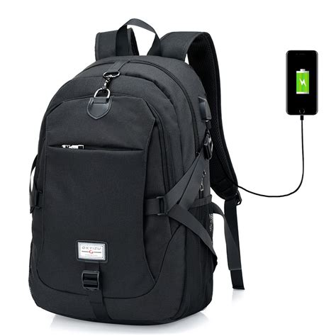 Outdoor Travel External USB Charging Port Backpack Bag-China Backpack ...