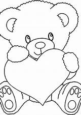 Teddy Bear Coloring Pages sketch template