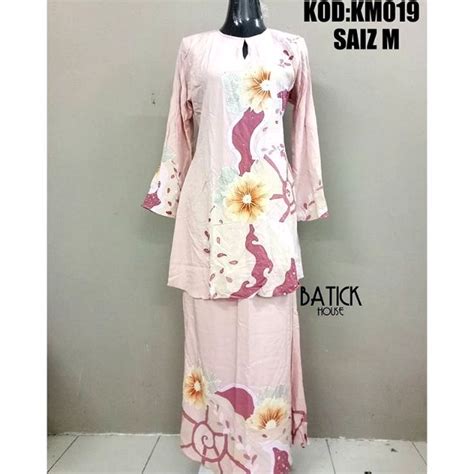 🤩🤩 Baju Kurung Moden / Batik Kelantan/ Batik Cotton / Batik Lukis | Shopee Malaysia