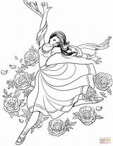 Gymnast Woman Dancing coloring Page  Free Printable Coloring Pages sketch template