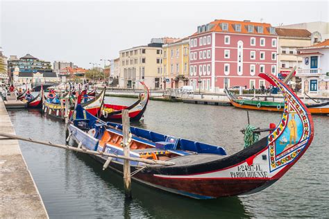 Canal central de Aveiro, Portugal