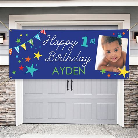 Personalized Birthday Photo Banner | GiftsForYouNow