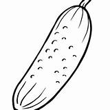 Cucumber Coloring Pages Printable For Free Download sketch template