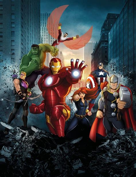 Avengers Cartoon Wallpapers - Wallpaper Cave