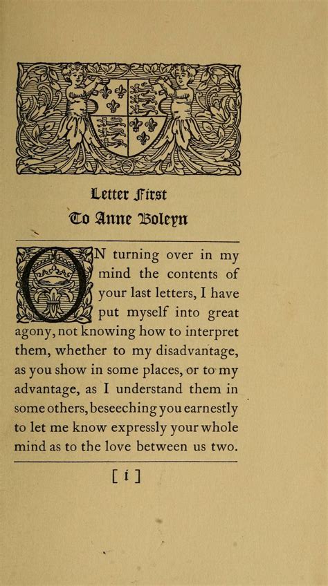 The love letters of Henry VIII to Anne Boleyn; with notes : Henry VIII, king of England, 1491 ...