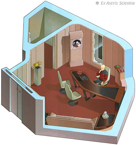 star trek - What else is in the little room in Picard's Ready Room? - Science Fiction & Fantasy ...