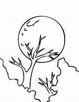 Full Moon Coloring Pages At GetColoringscom  Free Printable Colorings sketch template