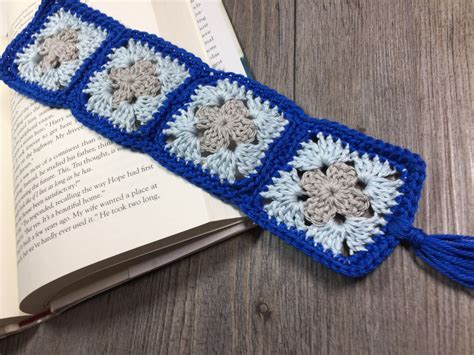 Granny Square Bookmark - Free Crochet Pattern | Rich Textures Crochet | Granny square, Free ...