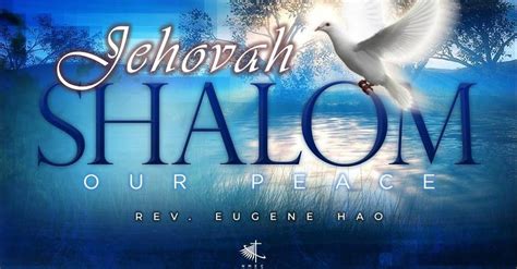 Jehovah Shalom: Our Peace - New Millennium Evangelical Church