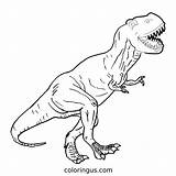 T Rex Coloring Pages Free Printable PDF sketch template