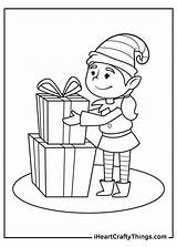 Christmas Elves Coloring Pages Updated 2021 sketch template