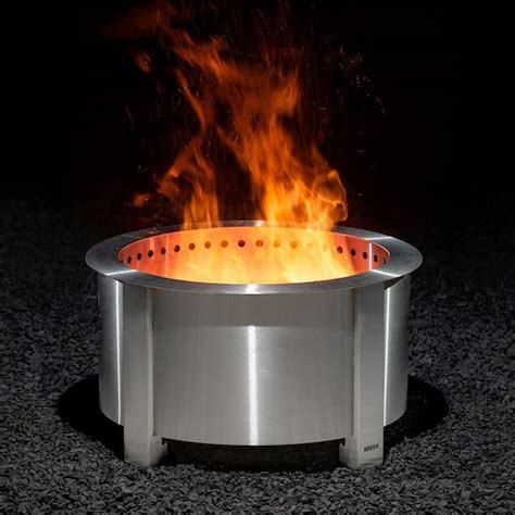 Breeo X Series 24 Smokeless Fire Pit in Stainless Steel BR-X24S - The Home Depot