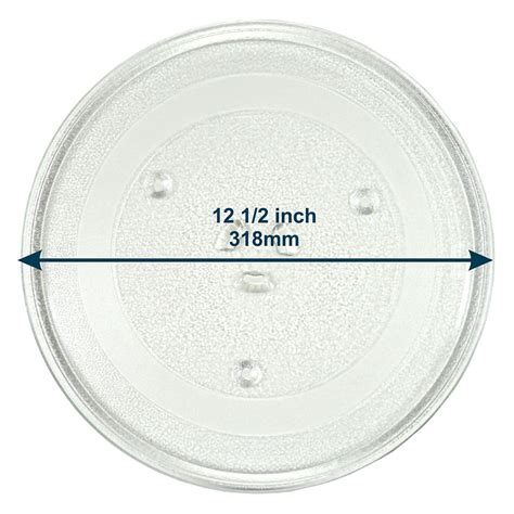 HQRP 12.5-inch Glass Turntable Tray for Magic Chef Microwave Oven ...